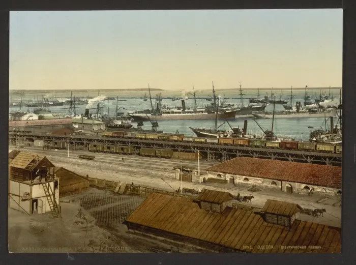 Framed Print : The Port Practique, Odessa, Russia, (i. e. Ukraine) Framed Print : The Port Practique, Odessa, Russia, (i. e. Ukraine)
