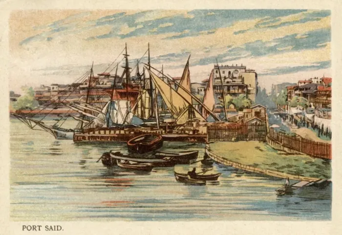 Framed Print : Port Said, Egypt Framed Print : Port Said, Egypt