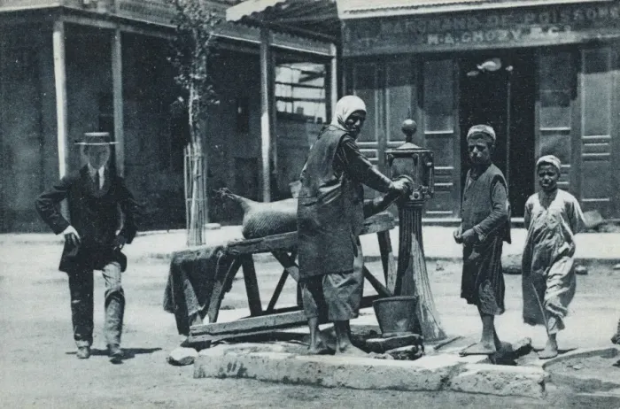 Framed Print : Port Said - Water Carriers Framed Print : Port Said - Water Carriers