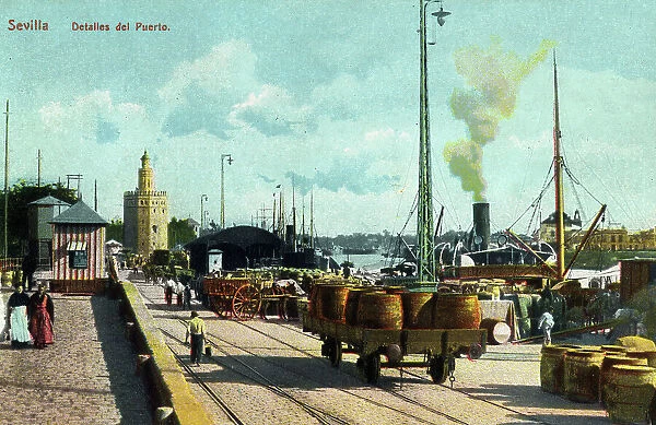 Port of Seville, Spain