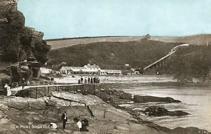 Framed Print : Port Soderick - Isle of Man Framed Print : Port Soderick - Isle of Man