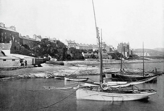 Framed Print : Port St Mary - Isle of Man Framed Print : Port St Mary - Isle of Man