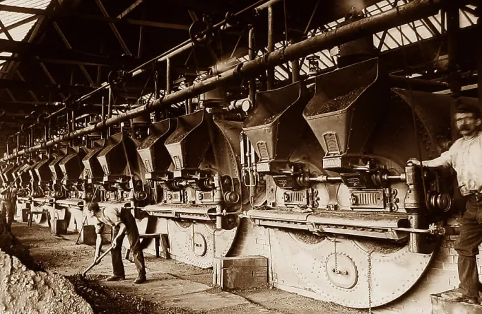 Framed Print : Port Sunlight - boiler room - early 1900s Framed Print : Port Sunlight - boiler room - early 1900s