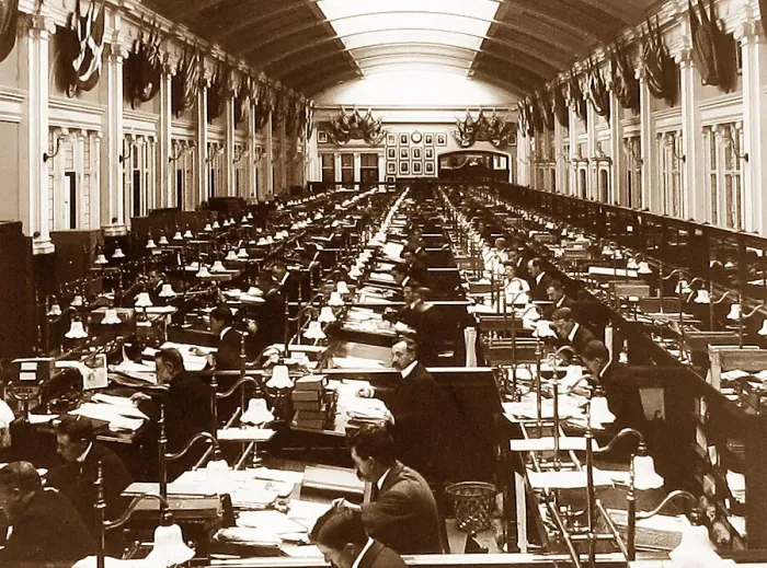 Framed Print : Port Sunlight - The Office East Wing - early 1900s Framed Print : Port Sunlight - The Office East Wing - early 1900s