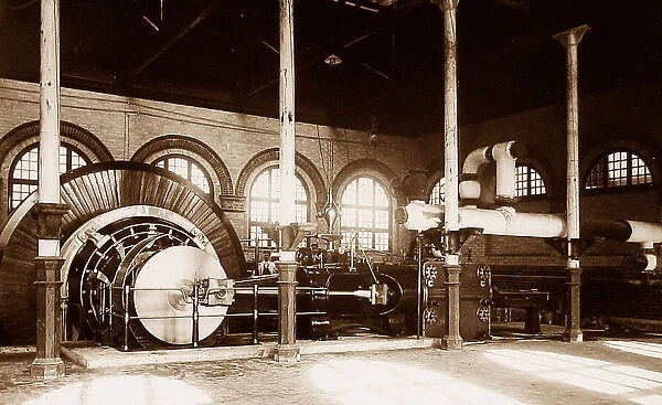 Port Sunlight - steam engine - early 1900s