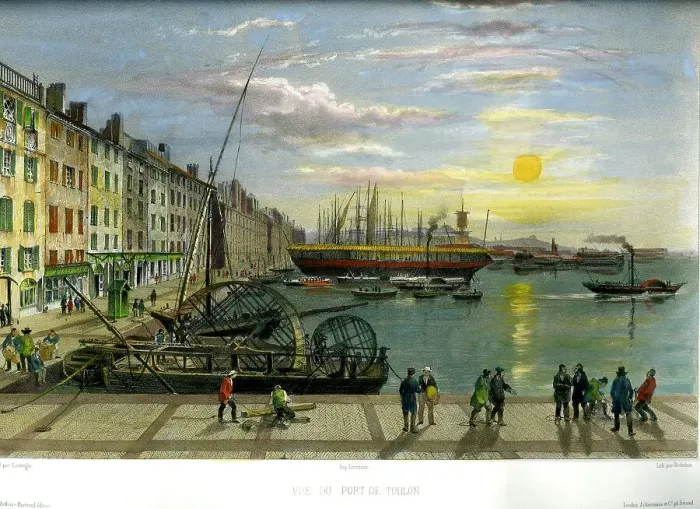 Framed Print : Port of Toulon Framed Print : Port of Toulon