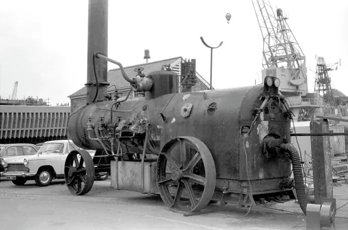 Framed Print : A portable steam boiler Framed Print : A portable steam boiler