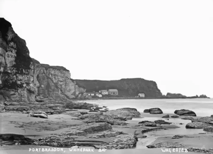 Framed Print : Portbraddon from Whitepark Bay Framed Print : Portbraddon from Whitepark Bay