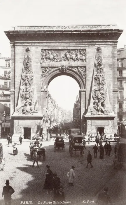 Framed Print : Porte Saint Denis, Paris France Framed Print : Porte Saint Denis, Paris France
