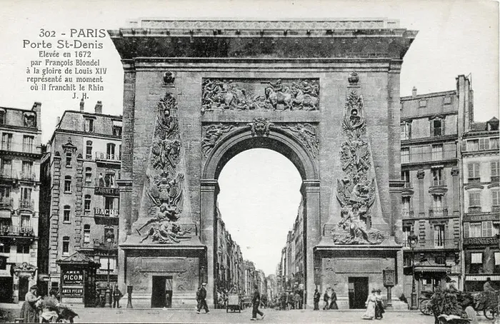 Framed Print : Porte Saint-Denis, Paris France Framed Print : Porte Saint-Denis, Paris France
