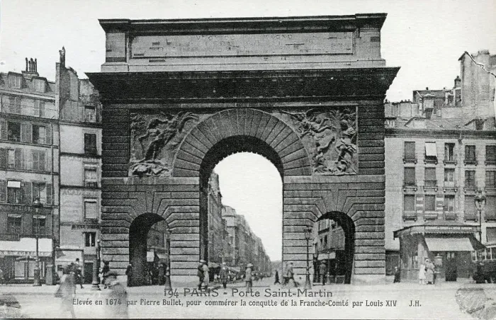 Framed Print : Porte Saint-Martin, Paris France Framed Print : Porte Saint-Martin, Paris France