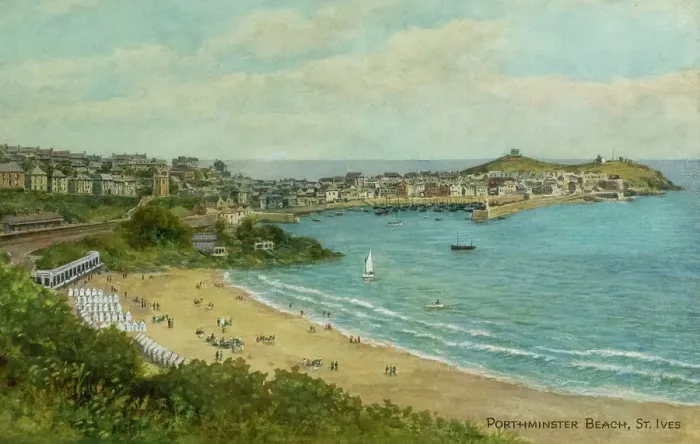 Framed Print : Porthminster Beach, St Ives, Cornwall Framed Print : Porthminster Beach, St Ives, Cornwall