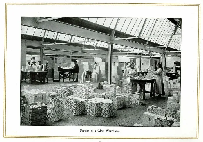 Framed Print : Portion of a Glost Warehouse, Alfred Meakin Framed Print : Portion of a Glost Warehouse, Alfred Meakin
