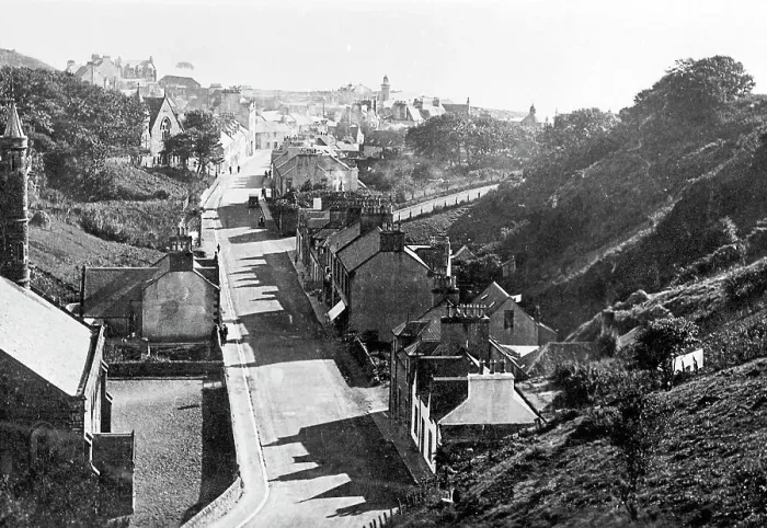 Framed Print : Portpatrick, Scotland, early 1900s Framed Print : Portpatrick, Scotland, early 1900s