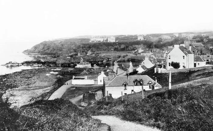 Framed Print : Portpatrick from South Clif Framed Print : Portpatrick from South Clif