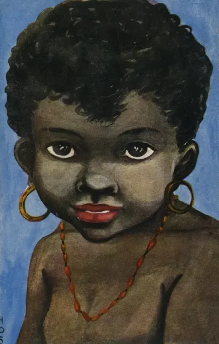 Framed Print : Portrait of an aboriginal child Framed Print : Portrait of an aboriginal child