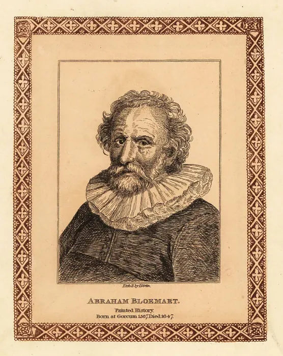 Framed Print : Portrait of Abraham Bloemaert, Dutch painter and printmaker Framed Print : Portrait of Abraham Bloemaert, Dutch painter and printmaker
