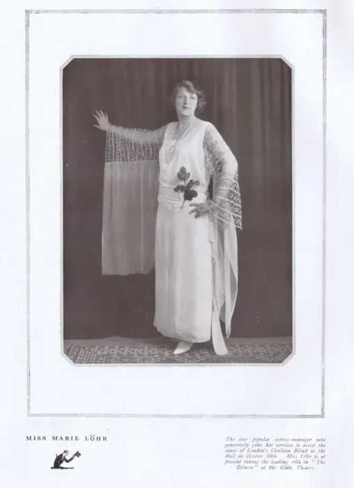 Framed Print : A portrait of the actress-manager Marie Lohr, London, 1922 Framed Print : A portrait of the actress-manager Marie Lohr, London, 1922