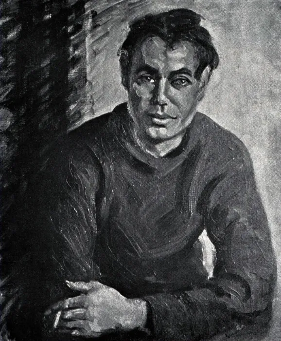 Framed Print : Portrait of Albert Buhrer Framed Print : Portrait of Albert Buhrer