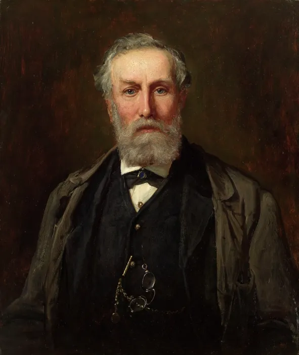 Framed Print : Portrait of Andrew Crombie Ramsay (1814-1891) Framed Print : Portrait of Andrew Crombie Ramsay (1814-1891)
