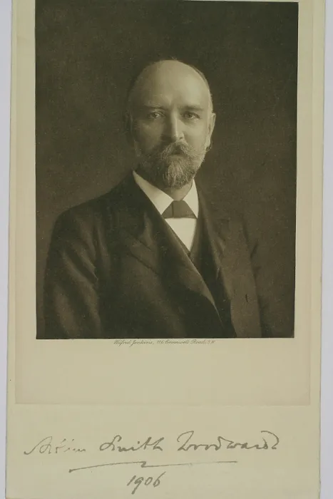 Framed Print : Portrait of Arthur Smith Woodward (1864-1944) Framed Print : Portrait of Arthur Smith Woodward (1864-1944)