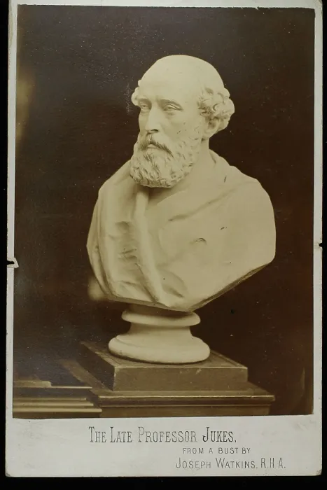Framed Print : Portrait bust of Joseph Beete Jukes (1811-1869) Framed Print : Portrait bust of Joseph Beete Jukes (1811-1869)