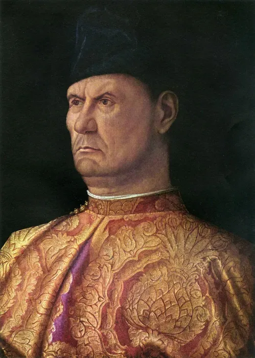 Framed Print : Portrait of a Condottiere by Giovanni Bellini Framed Print : Portrait of a Condottiere by Giovanni Bellini