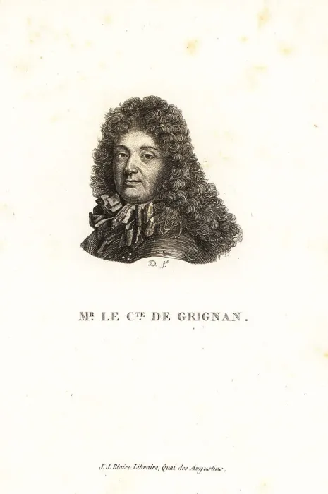 Framed Print : Portrait of the Count of Grignan, 1632-1714 Framed Print : Portrait of the Count of Grignan, 1632-1714