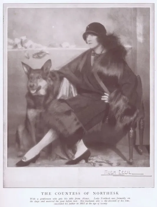 Framed Print : A portrait of the Countess of Northesk, formerly Framed Print : A portrait of the Countess of Northesk, formerly