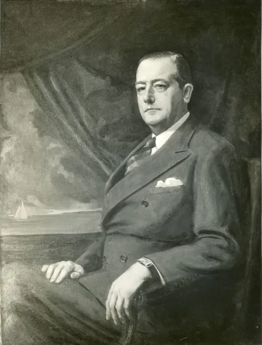Framed Print : Portrait by Cuthbert Orde of Sir Charles Richard Fairey Framed Print : Portrait by Cuthbert Orde of Sir Charles Richard Fairey