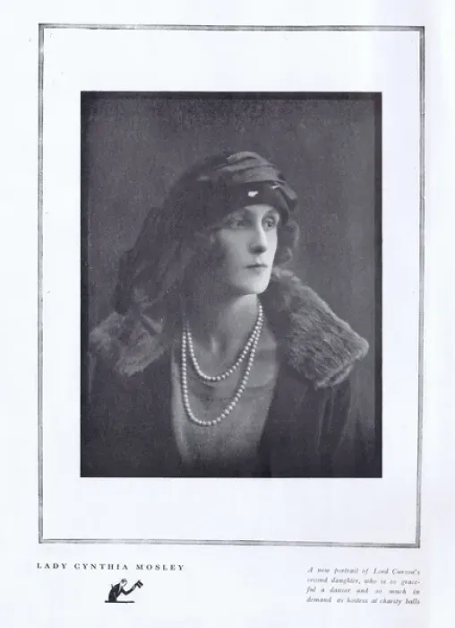 Framed Print : A portrait of Cynthia Mosley, Lord Curzons second daughter Framed Print : A portrait of Cynthia Mosley, Lord Curzons second daughter