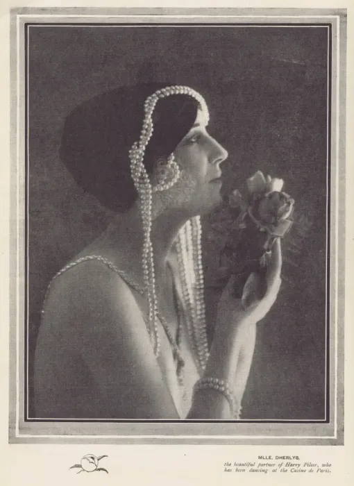 Framed Print : Portrait of the dancer Mlle Dherlys, Paris, 1921 Framed Print : Portrait of the dancer Mlle Dherlys, Paris, 1921