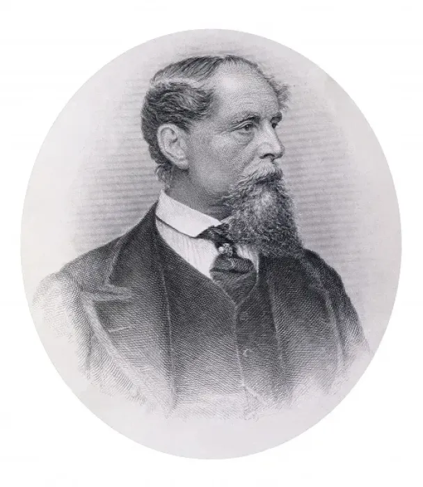 Framed Print : Portrait of Dickens. s. XIX. Portrait of Charles Framed Print : Portrait of Dickens. s. XIX. Portrait of Charles