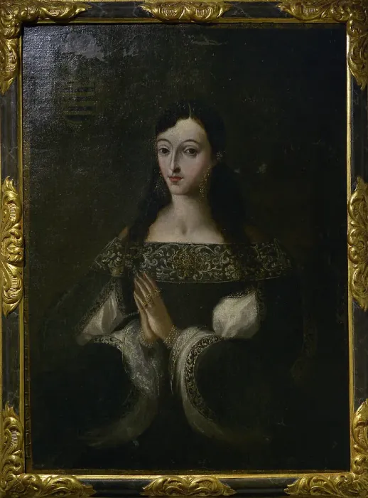 Framed Print : Portrait of Dona Isabel, wife of captain Barrios Framed Print : Portrait of Dona Isabel, wife of captain Barrios