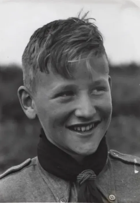 Framed Print : Portrait of a Dutch boy scout, Holland Framed Print : Portrait of a Dutch boy scout, Holland