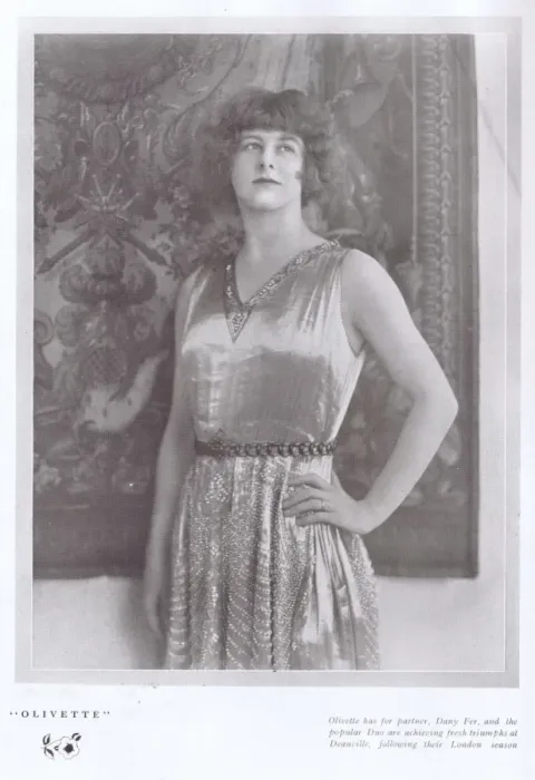 Framed Print : A portrait of the English dancer Olivette, London, 1922 Framed Print : A portrait of the English dancer Olivette, London, 1922