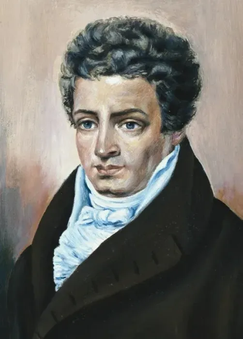Framed Print : Portrait of Fulton. Oil Framed Print : Portrait of Fulton. Oil