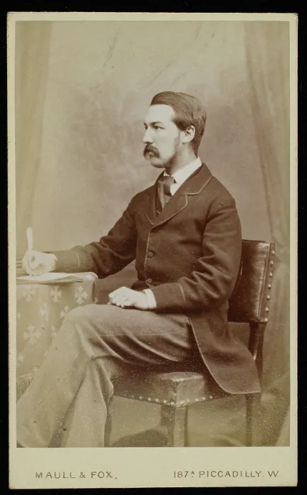 Framed Print : Portrait of George Simmonds (Simonds) Boulger (1853-1922) Framed Print : Portrait of George Simmonds (Simonds) Boulger (1853-1922)