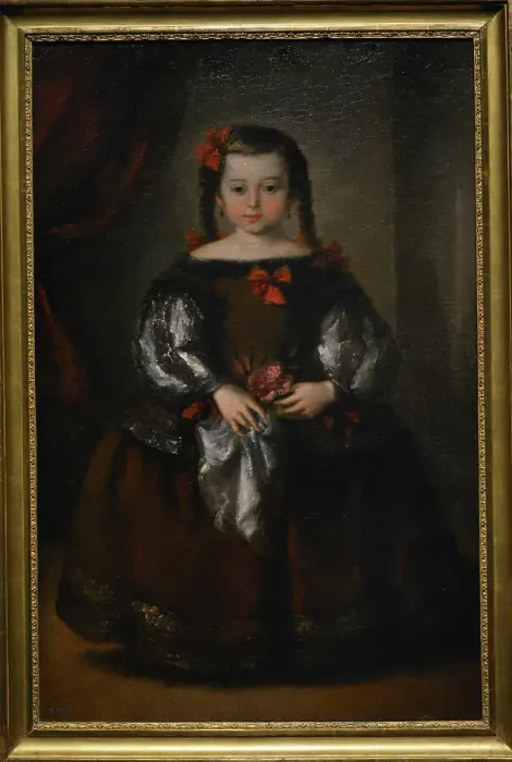Framed Print : Portrait of a Girl in the 17th-century Style Framed Print : Portrait of a Girl in the 17th-century Style