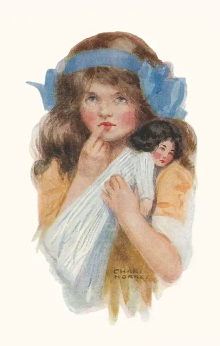 Framed Print : Portrait of a girl Framed Print : Portrait of a girl