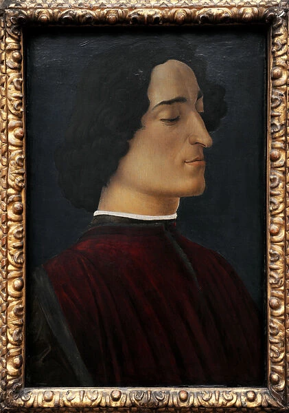 Portrait of Giuliano de Medici, 1478, by Sandro Botticelli (