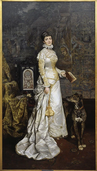 Portrait of Helena Modrzejewska, 1880, by Tadeusz Ajdukiewic