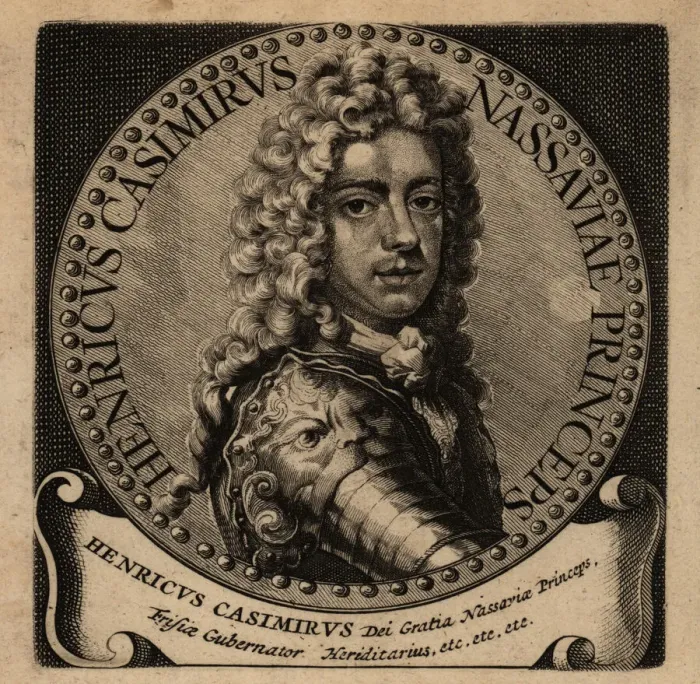 Framed Print : Portrait of Henry Casimir II of Nassau-Dietz (1657-1696) Framed Print : Portrait of Henry Casimir II of Nassau-Dietz (1657-1696)