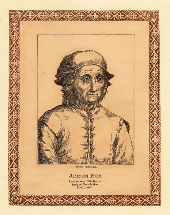 Framed Print : Portrait of Hieronymus Bosch, c. 1450-1516, Dutch / Netherlandis Framed Print : Portrait of Hieronymus Bosch, c. 1450-1516, Dutch / Netherlandis