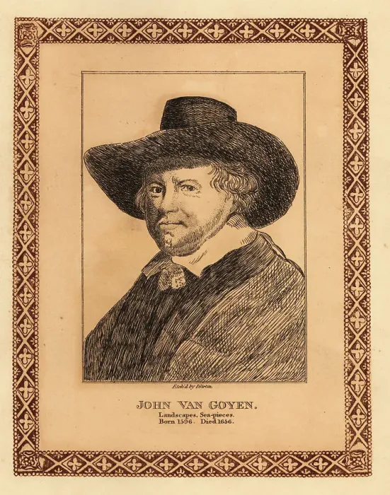 Framed Print : Portrait of Jan van Goyen, Dutch landscape and seascape painter Framed Print : Portrait of Jan van Goyen, Dutch landscape and seascape painter