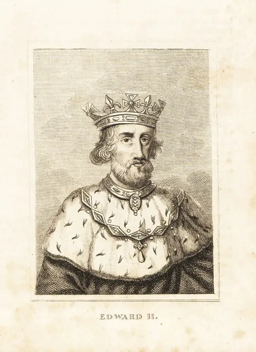 Framed Print : Portrait of King Edward II Framed Print : Portrait of King Edward II
