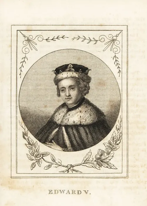 Framed Print : Portrait of King Edward V of England, 1470-1483 Framed Print : Portrait of King Edward V of England, 1470-1483