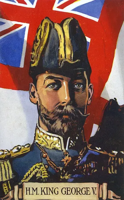 Framed Print : Portrait of King George V Framed Print : Portrait of King George V