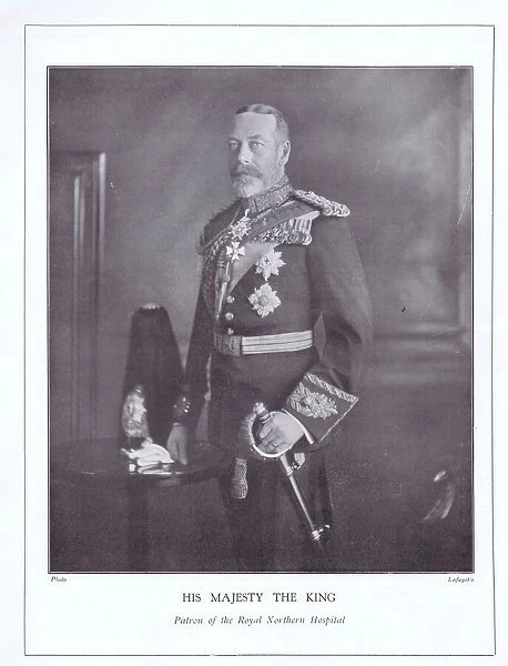 A portrait of the King George V in 1925