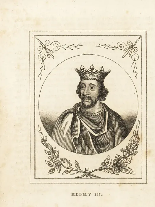 Framed Print : Portrait of King Henry III of England Framed Print : Portrait of King Henry III of England